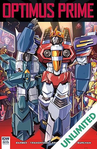 Optimus Prime Annual 2018